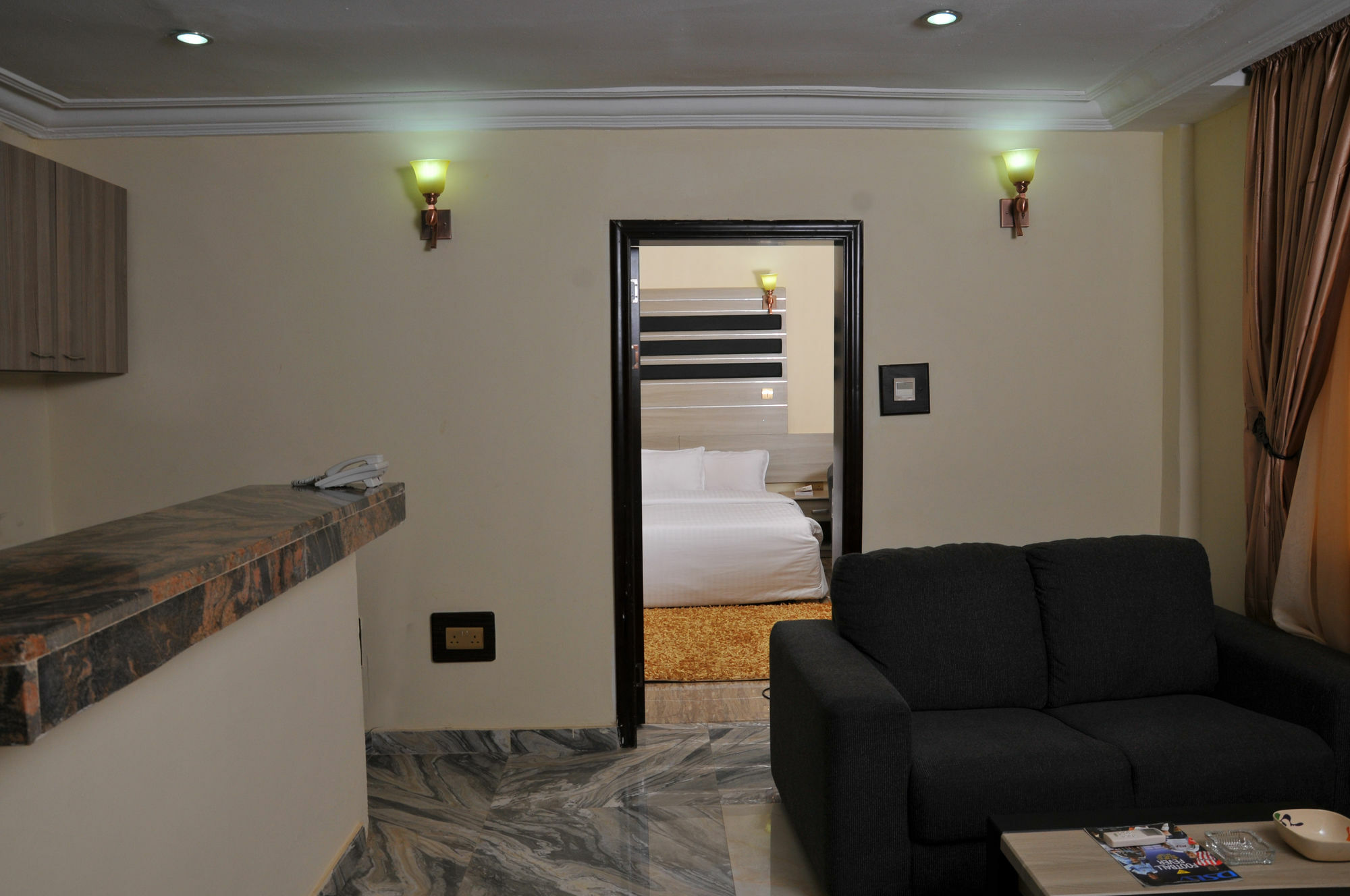 Hotel De Bently Abuja Exterior foto